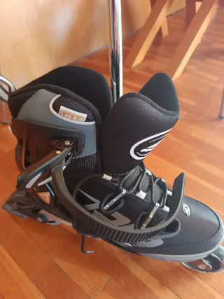 Patines hombre Roller Blade Spark 80 ALU+ casco