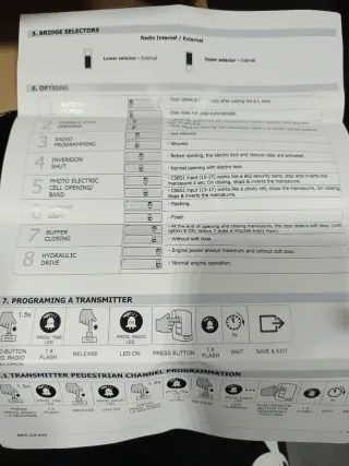 Placa Control Motor Puerta Corrediza