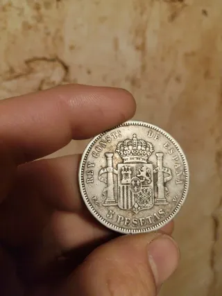 5 Pesetas 1894 Alfonso XIII