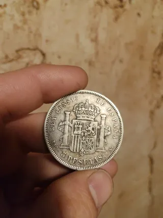 5 Pesetas 1894 Alfonso XIII