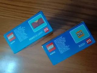 Lego Brickheadz One Piece Monkey D. Luffy e Buggy