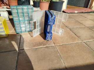 Organizadores de plástico varios colores