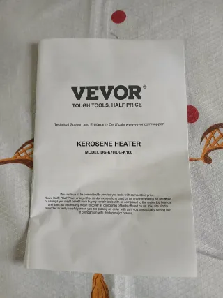 Calefactor VEVOR Diesel/Queroseno 20KW