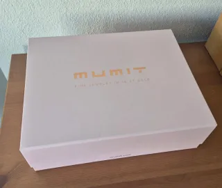 Mumit Pendientes de Esmeralda en Oro 18 Kt