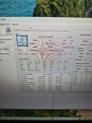 PC Completo i5 32GB/RTX 3060/500GB SSD/FullHD 24"