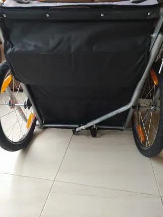 Carro de paseo para niños u perros con maletero