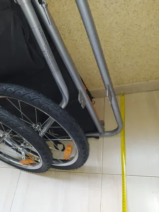 Carro de paseo para niños u perros con maletero