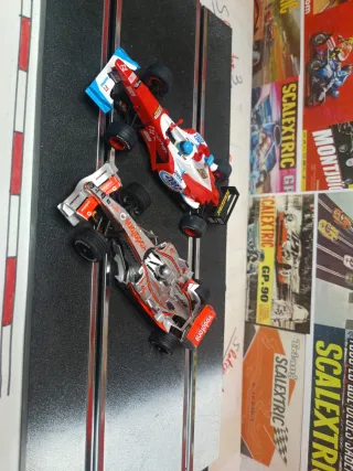 2 Coches F1 Scalextric 1/32