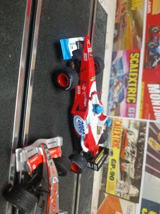 2 Coches F1 Scalextric 1/32