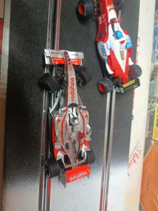 2 Coches F1 Scalextric 1/32