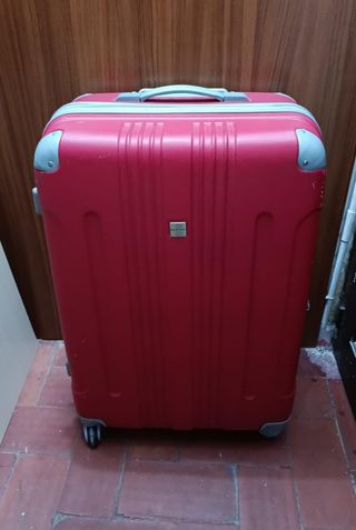 Maleta de viaje rigida 48x28x72 cm Roja