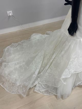NEGOCIABLE  Vestido Novia Sirena 40-42