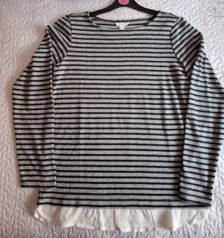 Camiseta de rayas/ jersey fino. De Springfield