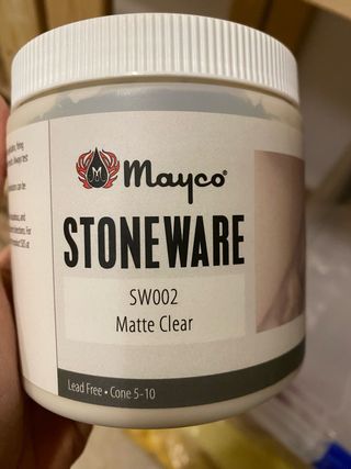 Esmalte Mayco Stoneware SW002 Matte Clear