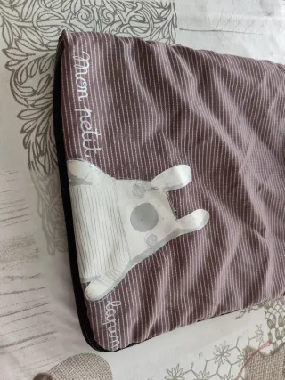 Bolsa para pañales bebé con dibujo de conejo