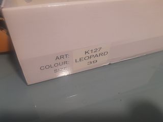 Stivali con stampa leopardata