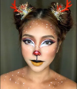 Peinados 10 € tinte 20 makillaje navidad