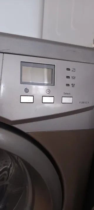 Lavadora Carga Frontal 8kg Gris