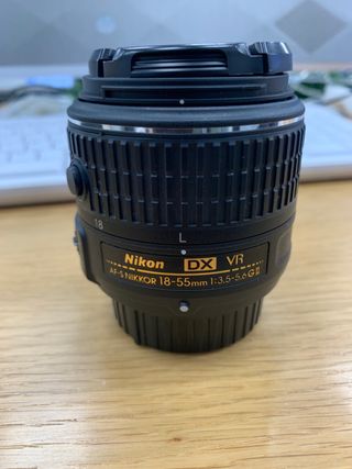 Objetivo, Nikon Nikkor AF-S DX 18-55 mm f:3.5