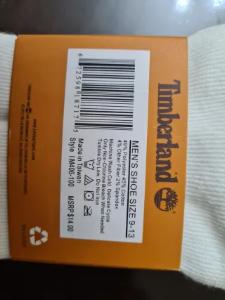 Meias Timberland Homem Tamanho 42