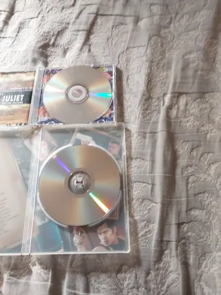 DVD y CD Romeo + Julieta