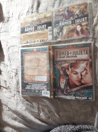 DVD y CD Romeo + Julieta
