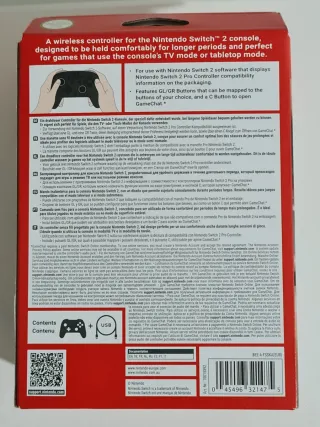 Mando Pro Nintendo Switch 2 Precintado