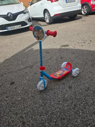 Patinete infantil Paw Patrol 3 ruedas