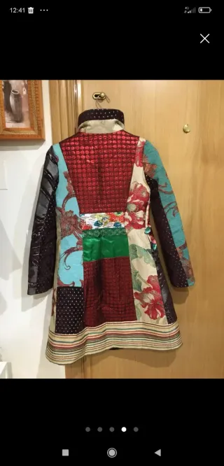 Abrigo Desigual Talla 36 nuevo