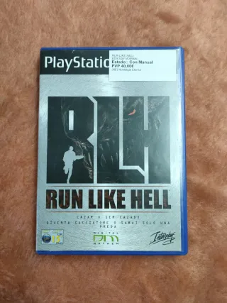 Run Like Hell PS2 (PlayStation 2)