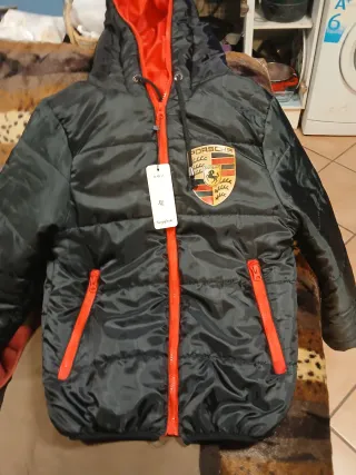 Chaqueta Anorak Porsche Negra Talla M