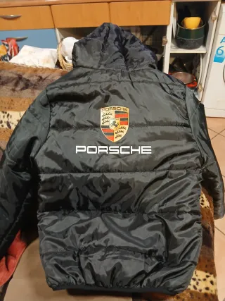 Chaqueta Anorak Porsche Negra Talla M