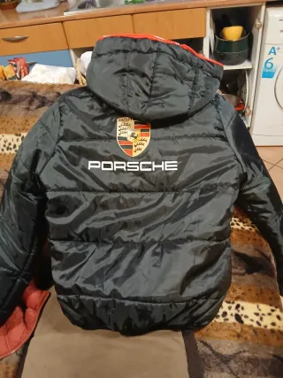 Chaqueta Anorak Porsche Negra Talla M