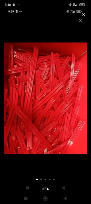 50 vallas Scalextric pistas grises