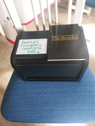 The Beatles Discografía Completa Caja Madera.