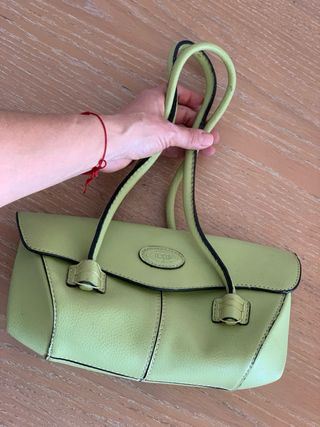 Borsa baguette verde Tod's - vintage