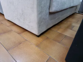 Sofá 2 plazas beige Malmo