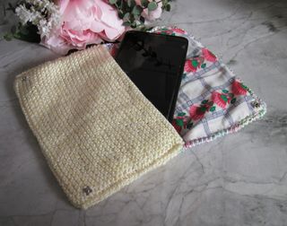 Cartera funda neceser hecha a mano