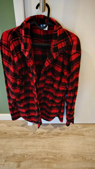 Camisa leñador Pull&Bear XL