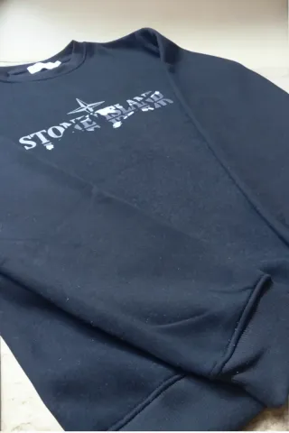 Sudadera Stone Island Negra Talla L