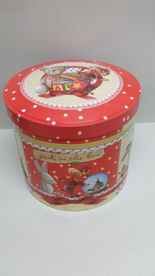 Caja Lata Metálica Decorativa Balocco