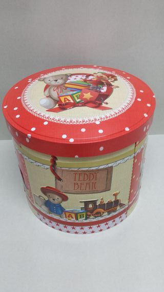 Caja Lata Metálica Decorativa Balocco