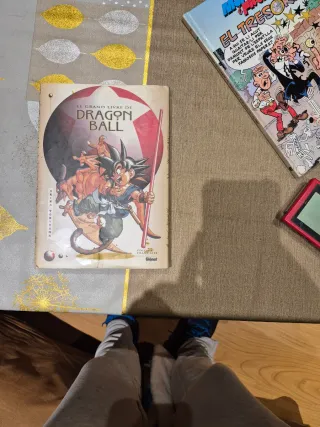 Libro de arte sobre Dragon Ball