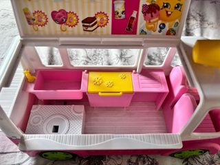 Camión de Helados Shopkins Rosa y Blanco