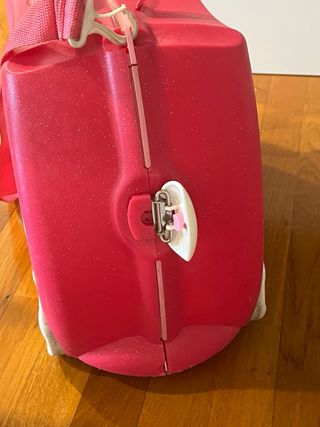 Valigia per bambini Hello Kitty rosa