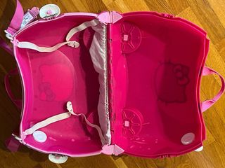 Valigia per bambini Hello Kitty rosa