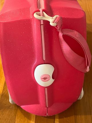 Valigia per bambini Hello Kitty rosa