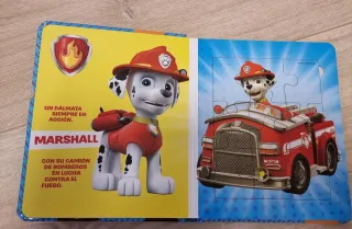 Libro-puzle de la Patrulla Canina