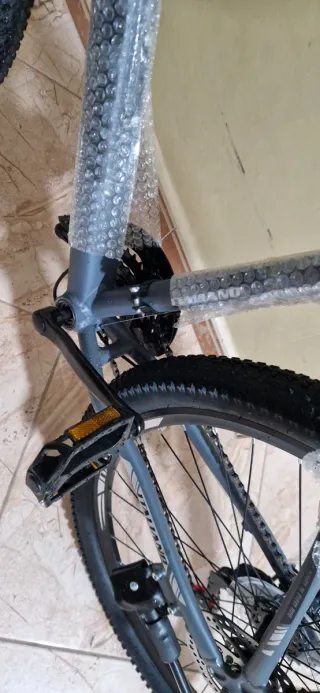 Bicicleta de montaña gris ITALIANO 27