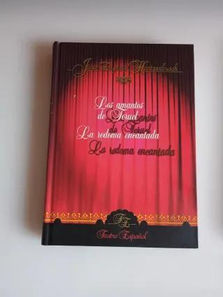 Teatro español, 3 libros colección ediciones Rueda
